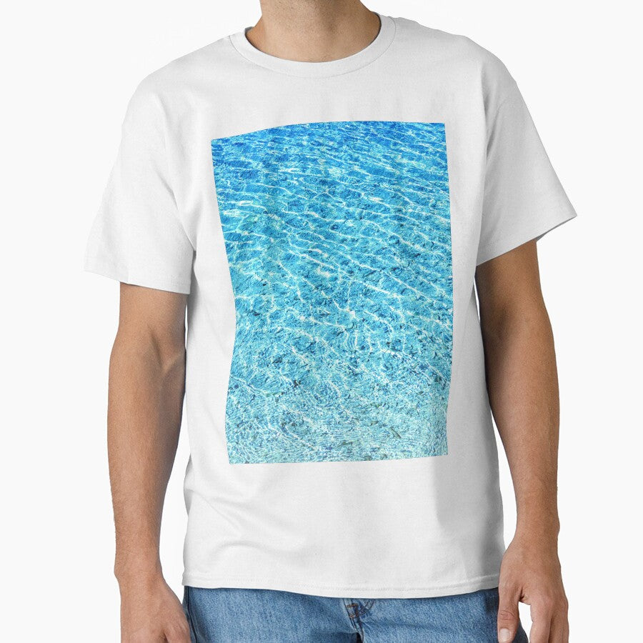 Clear water waves - blue by dizzy8