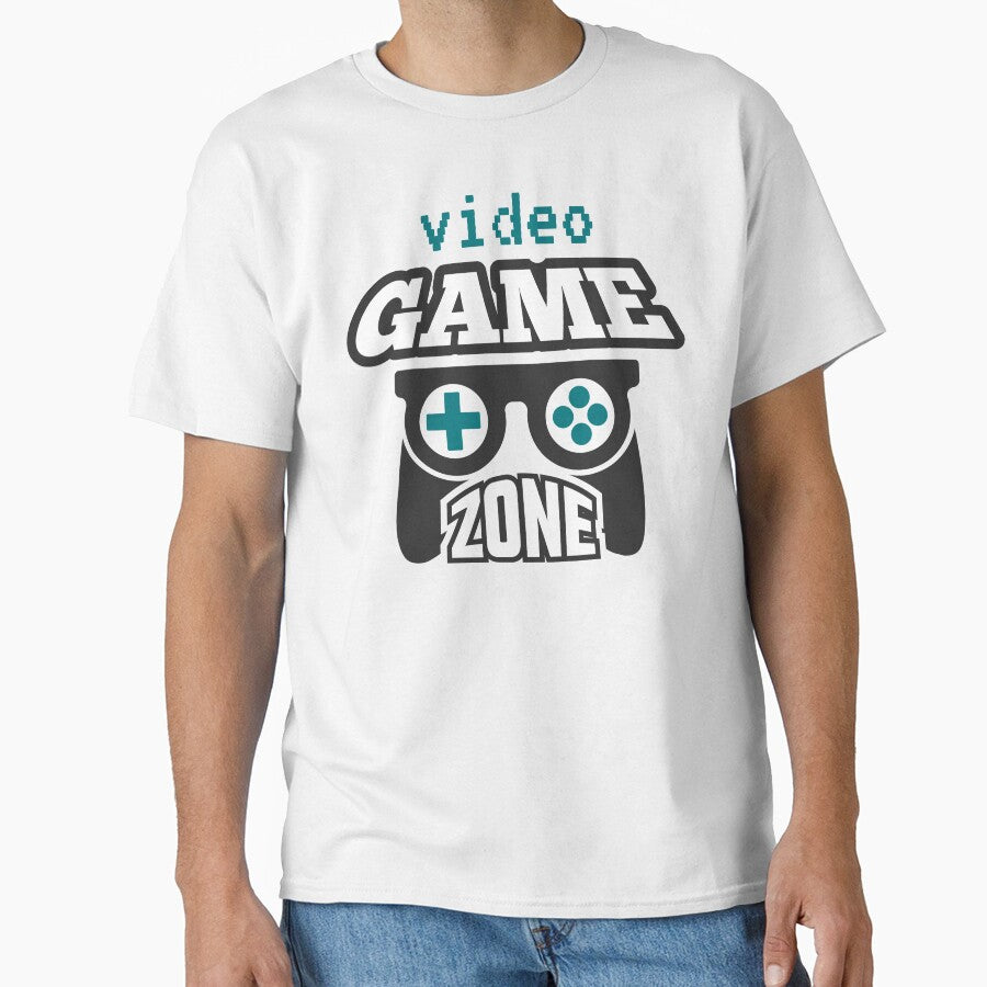 Video Game Zone Funny Gaming Quote - Humorous Gamer Room Level Up Art by FuzionRaptor