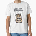 Mentally Buffering Hamster Tee – Alt Meme Stickers by ZyxDes