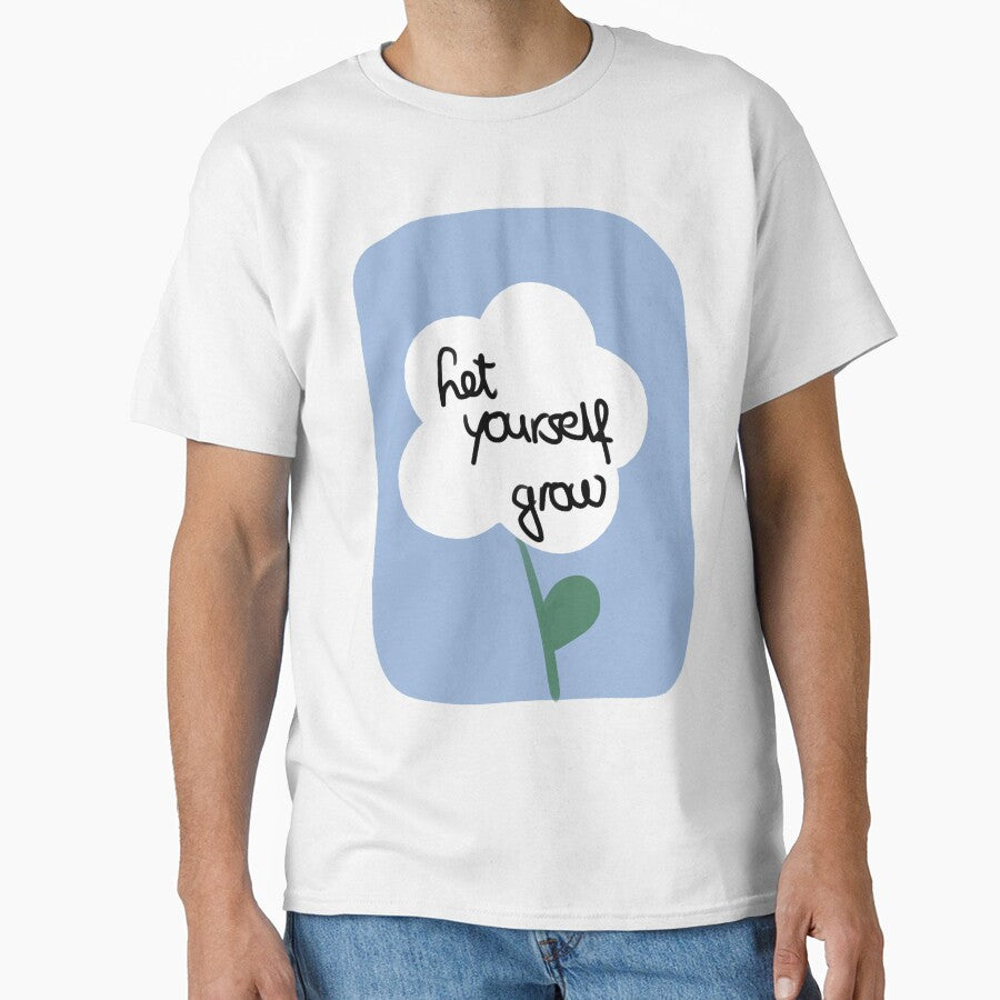 Let yourself grow | positive mental health affirmation quote by NeurodiverseTea