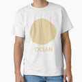 Ocean - Sand - Classic Tshirt - Crewneck tee, Ocean life, Diver, Swimmer, Water Baby, Organic, bold graphics by These-Things