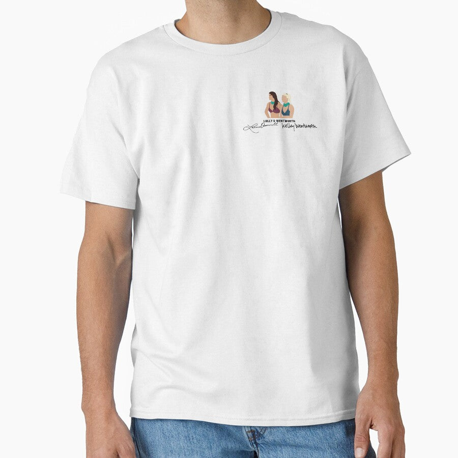 Lolly & Wentworth Graphic 1 Signature Crew neck (black lettering) by katietedesco