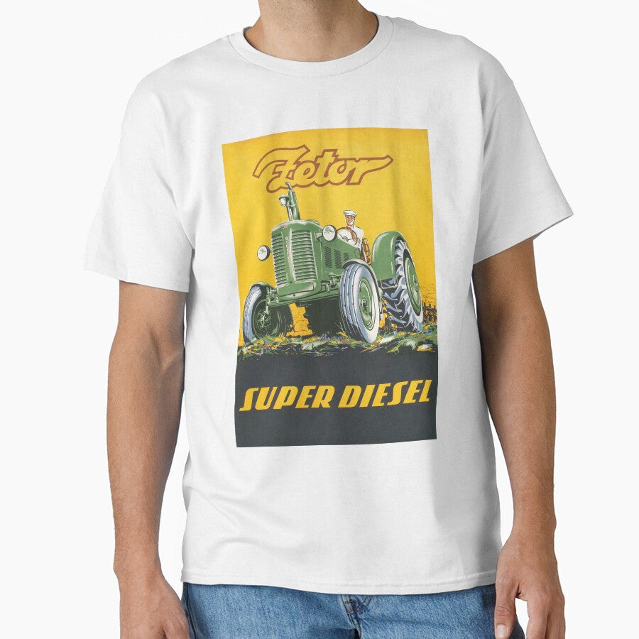 ZETOR SUPER DIESEL TRACTOR ART by thewaywewere