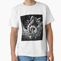 Black White Musical Notes Motion Music Vibes Ink by ART ATTACK ZONE