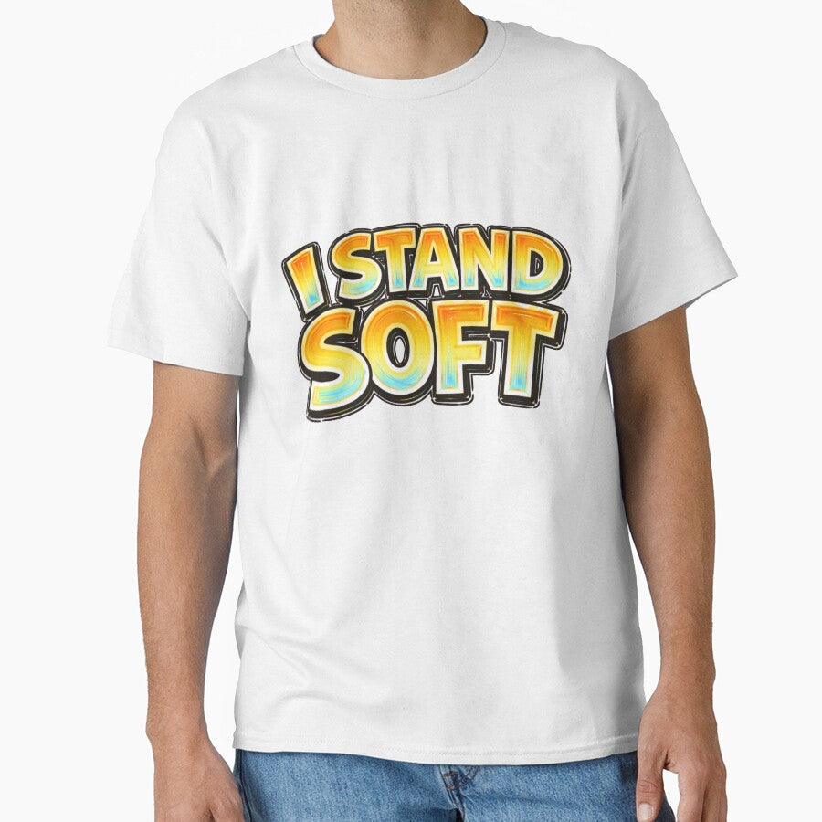 I STAND SOFT – hand drawn childlike typography by Mac Sketches