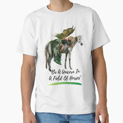 "Be A Unicorn In A Field Of Horses" by LondonHouse