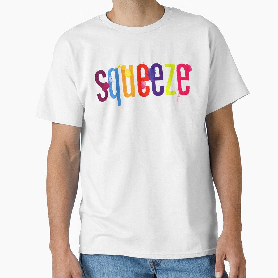 Vintage Music Man Squeeze Band Retro Style by Misael Keegan