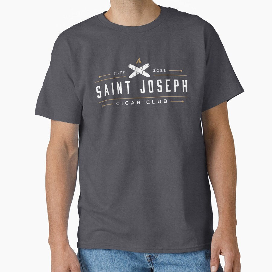 Saint Joseph Cigar Club Logo (Light) by stjoecigarclub