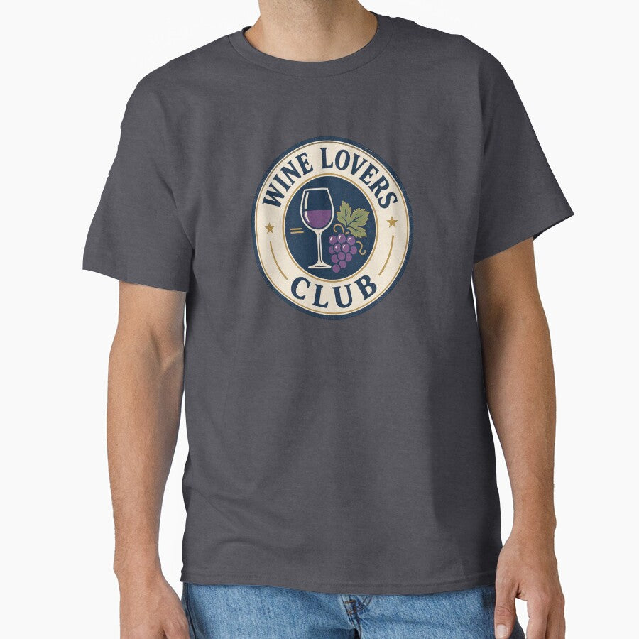 Wine Lovers Club – Vintage Wine Badge by EastEndTownie