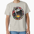 Project Hail Mary Space Mission Rocket Launch Patch Style Classic T-Shirt by Qwertycraftd