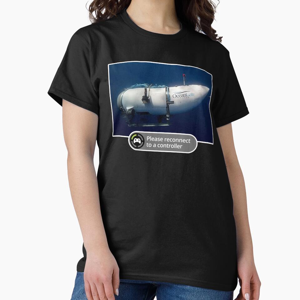 Titanic Submarine Meme - Funny Dark Humor - Disconnected Notification by StylishPlatypus