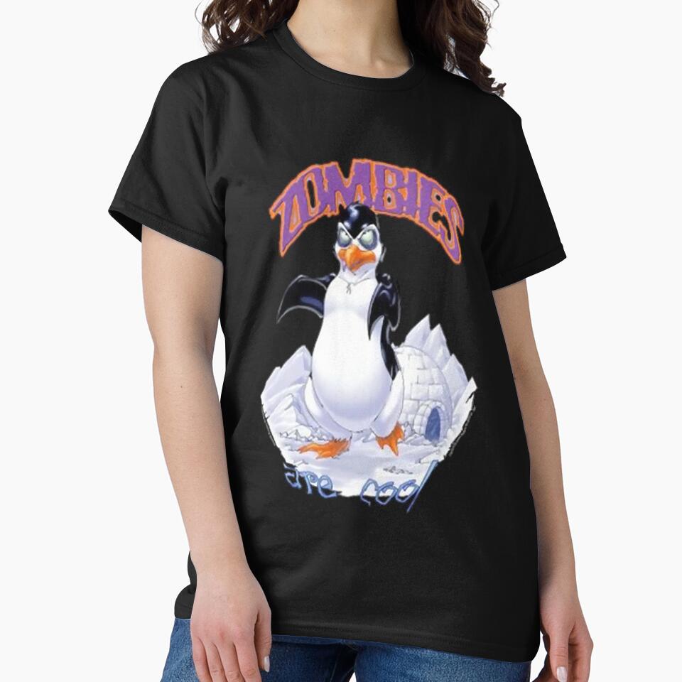 Zombies Are Cool - Necromancer Penguin by calicojackson