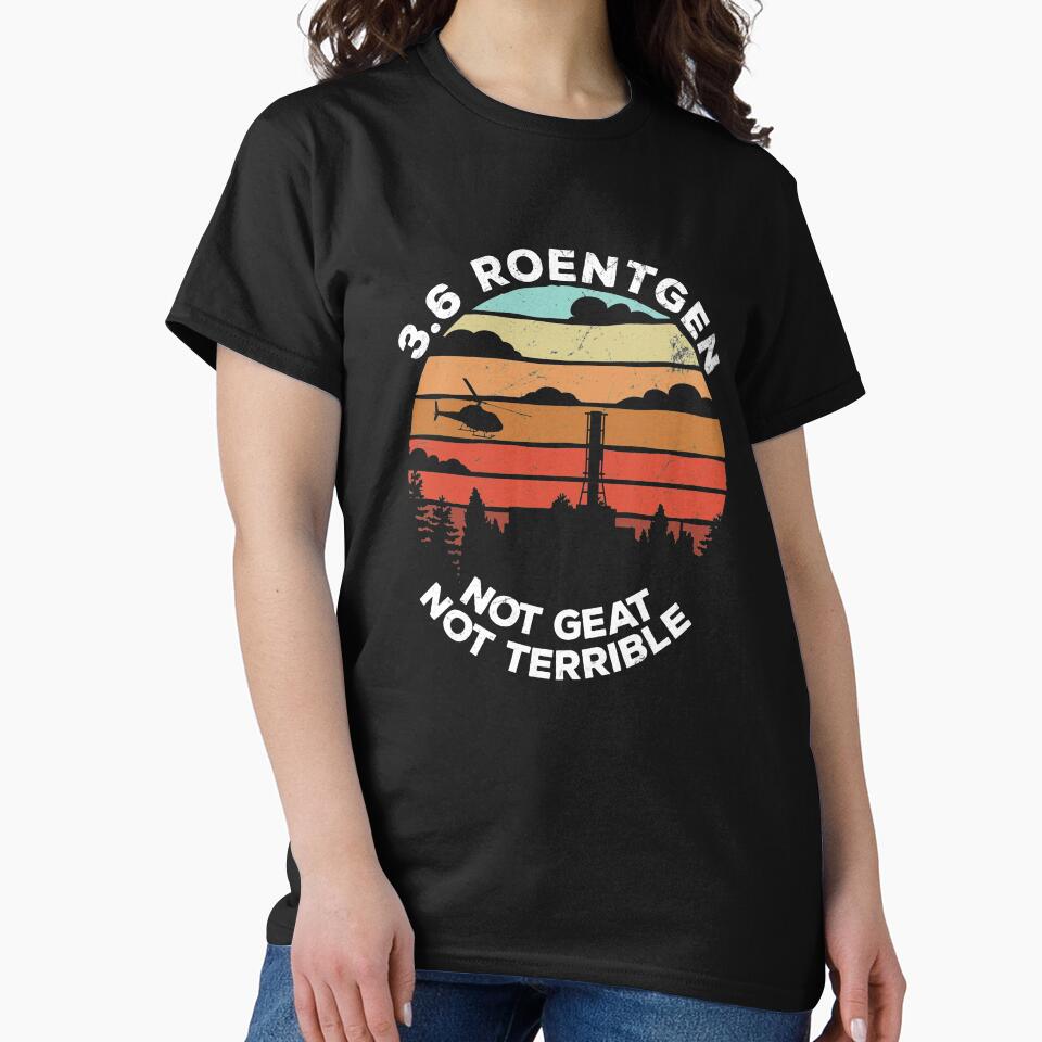 3.6 Roentgen Not Great, Not Terrible Chernobyl Retro Sunset by majuga