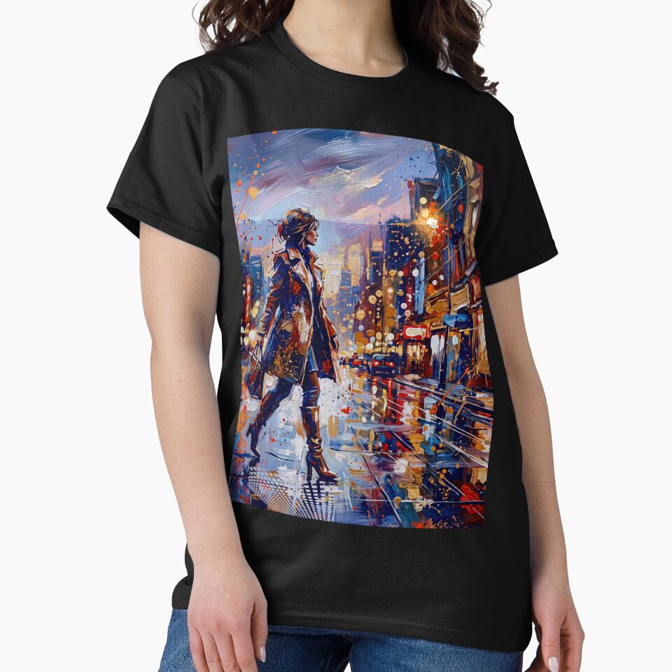 Rainy  City by FlowerSeller1