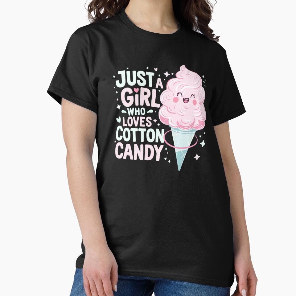 Just a Girl Who Loves Cotton Candy by jkrphoto