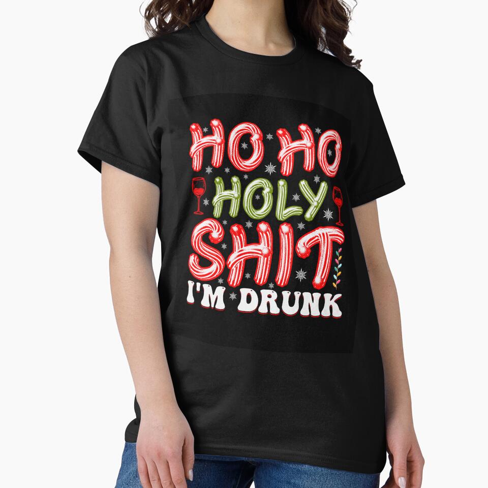 HO HO HOLY SHIT FUNNY CHRISTMAS by AllThatIsWelsh