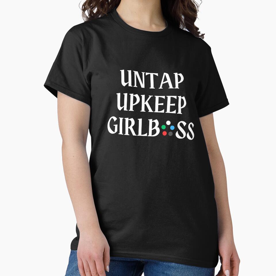 Untap Upkeep Girlboss Magic the Gathering Phases by Ellie Forder Condon