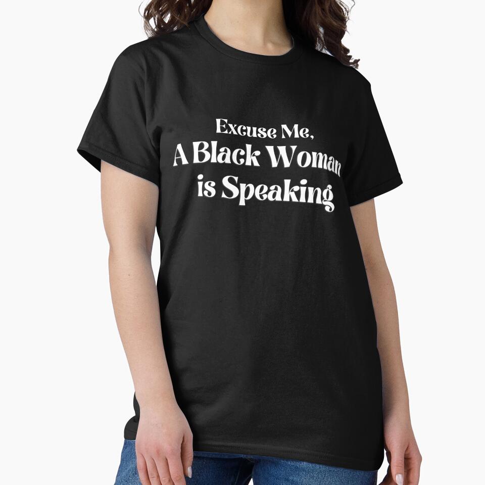 A Black Woman is Speaking by femmenoire