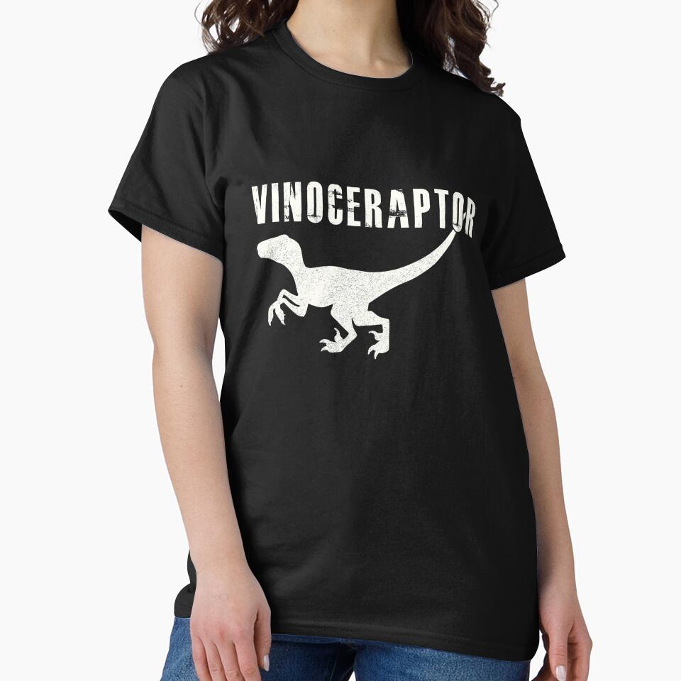Vinoceraptor, Vinosaur, Wine Lover Gift by Kuma518
