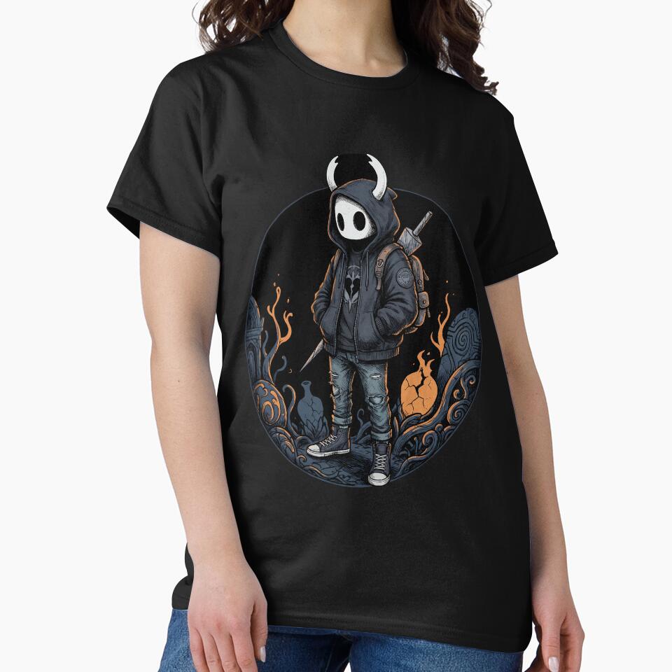 Hollow Knight Ghost: Urban Streetwear Void Tendrils by Senpaiwaves
