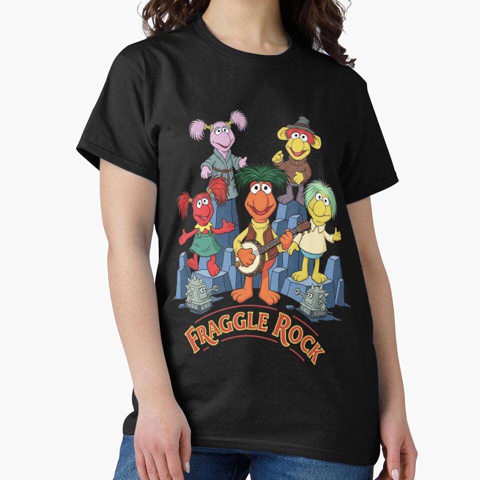 Fraggle Rock Band Group Retro Cartoon Graphic Design by ArmandinaAck1