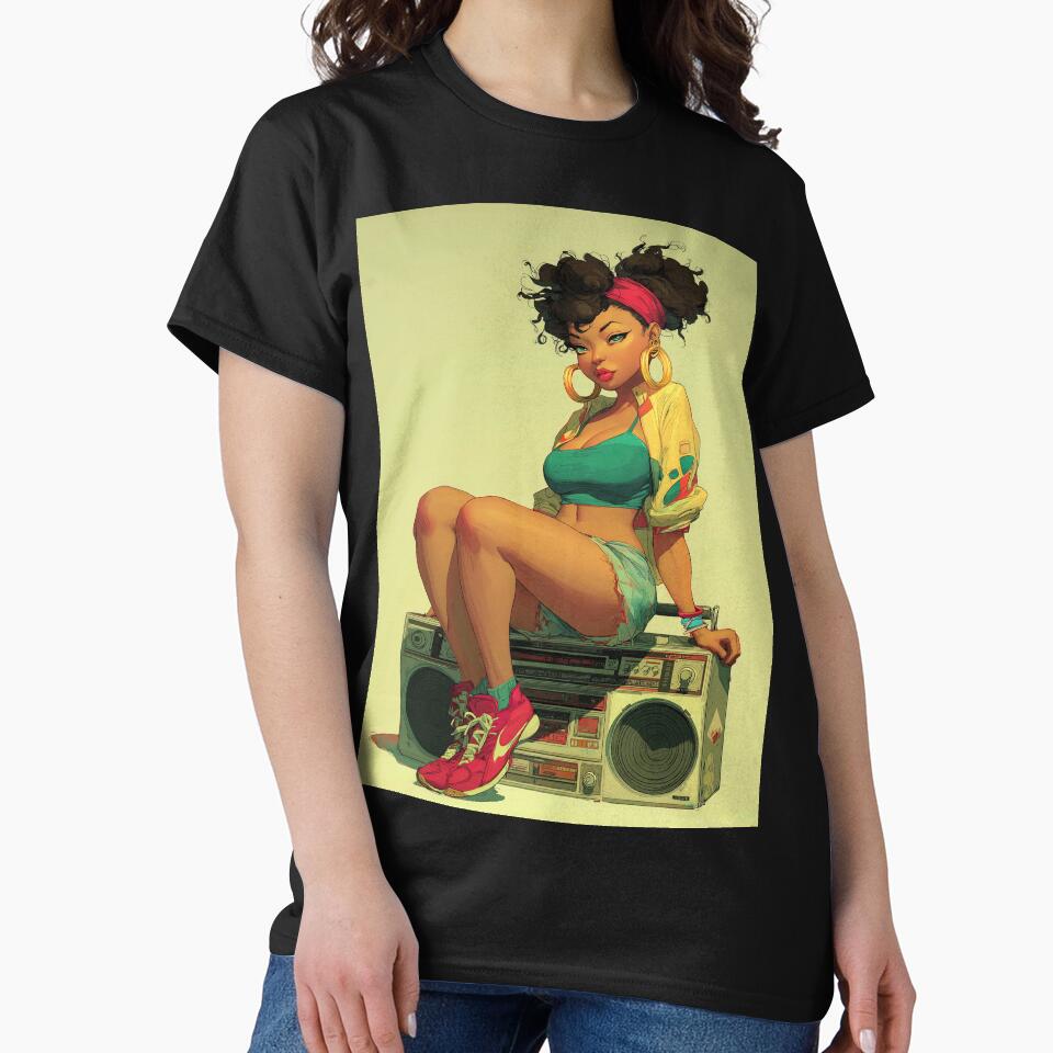 Casual Fly Girl by Retro Type