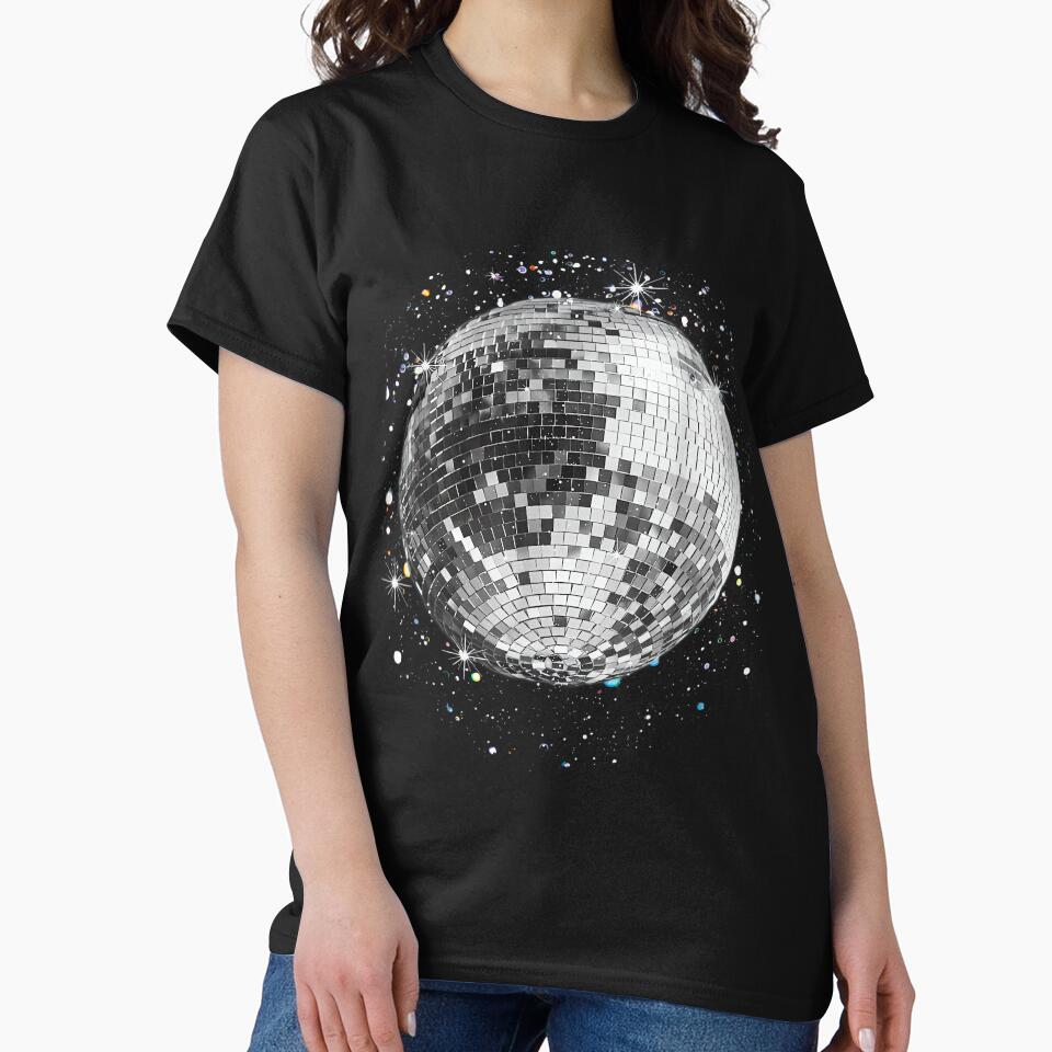 Black and White Disco Ball Club Retro by wardpowerslamon
