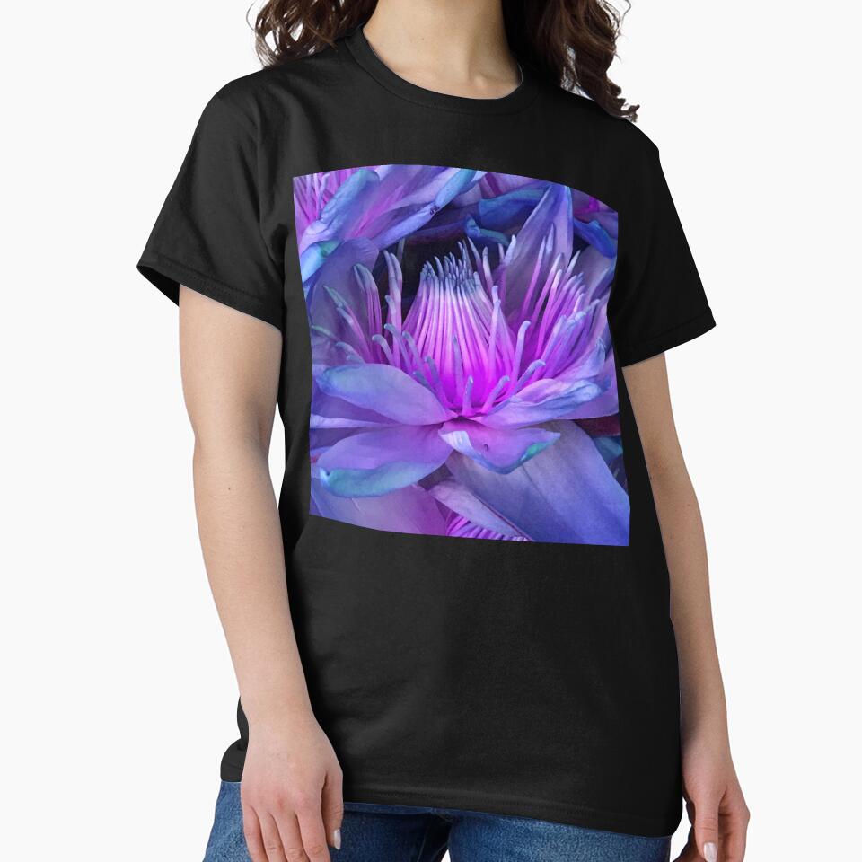 Tropical Hawaiian Luxurious Lilac And Pink Flower Art Photo by DEC02