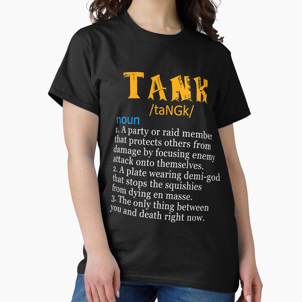 Funny Tank Shirt WoW T-Shirt Gaming by onpieceaddicted
