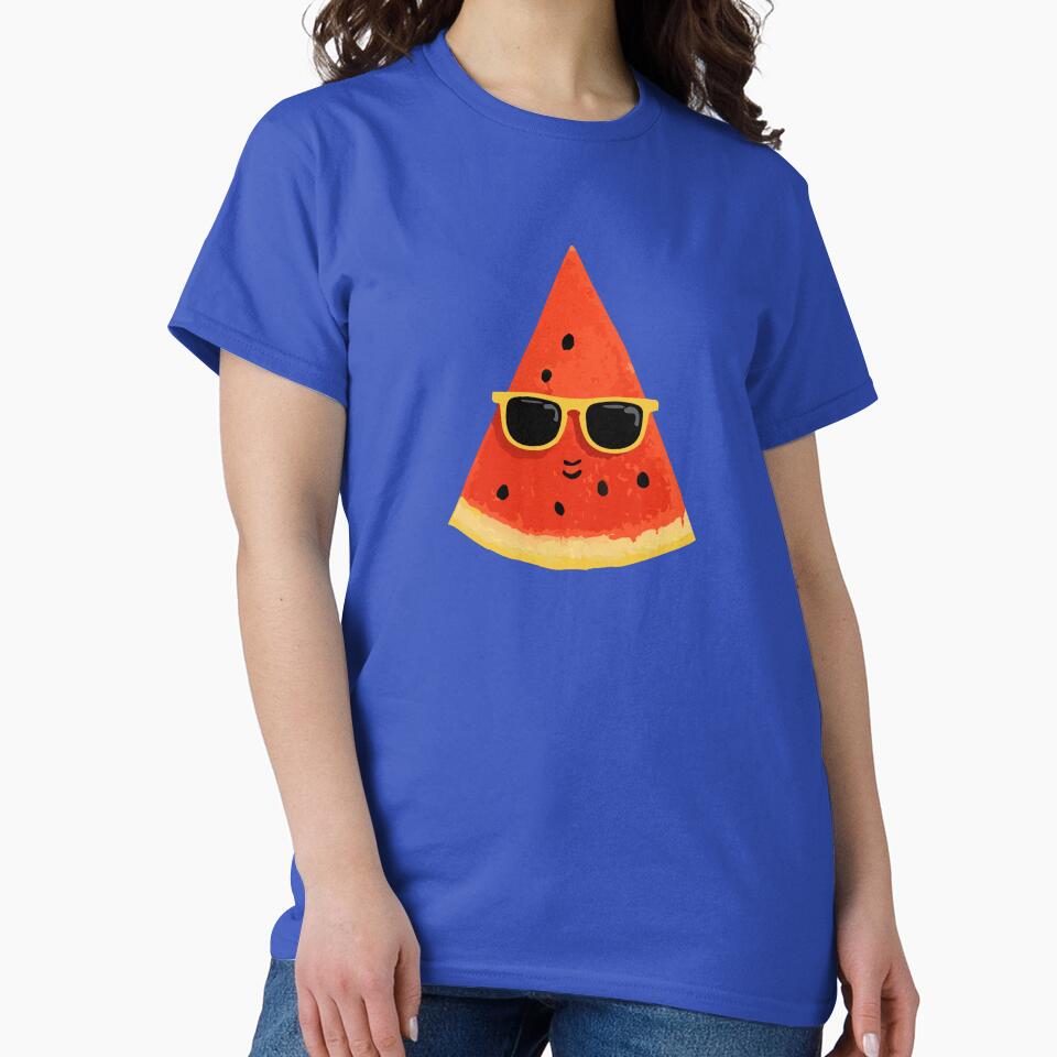 Watermelon Wearing Sunglasses by VelvetRoom