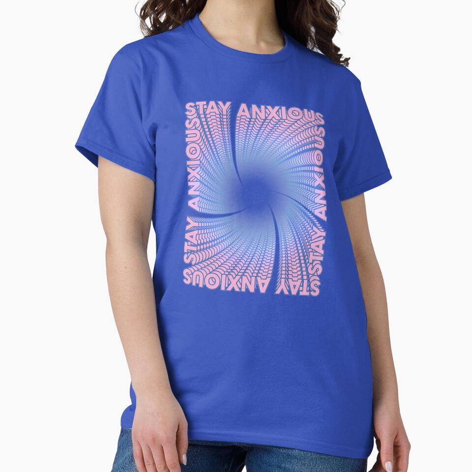 Stay anxious  |  unmotivated funny negative quote by Magic Mango