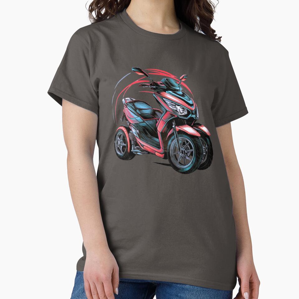 3-wheel scooter, MP3, Metropolis, Tripod by UrbanoTee