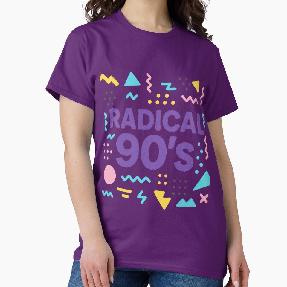 Radical 90’s – Retro Memphis Design by AuuuStudio
