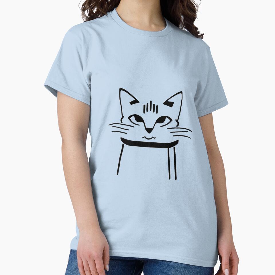Minimalistic Drawing of a Cat by Alex-JuJu