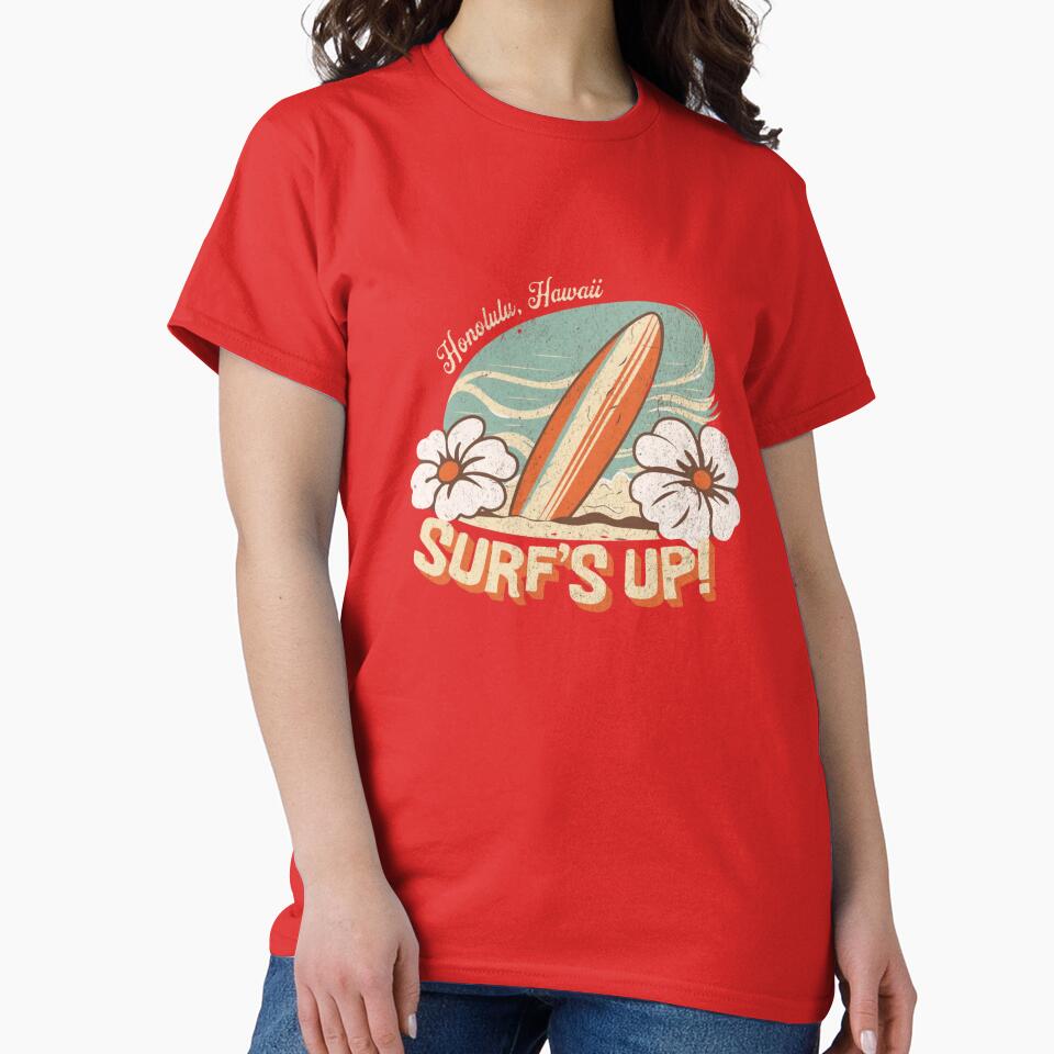 Hawaii Surfing Honolulu Beach Surf by Oniyasha