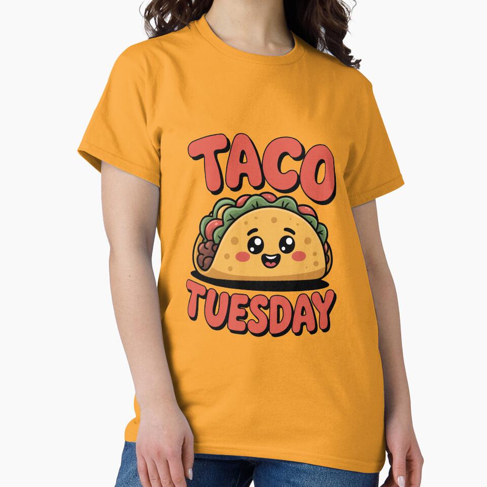 Taco Tuesday Cute Kawaii Taco Cartoon Sticker by Enea Kelo