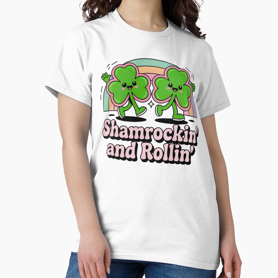 Cute Shamrock,Cute St Patricks Day, Cute Saint Patricks Day by graphic-genie