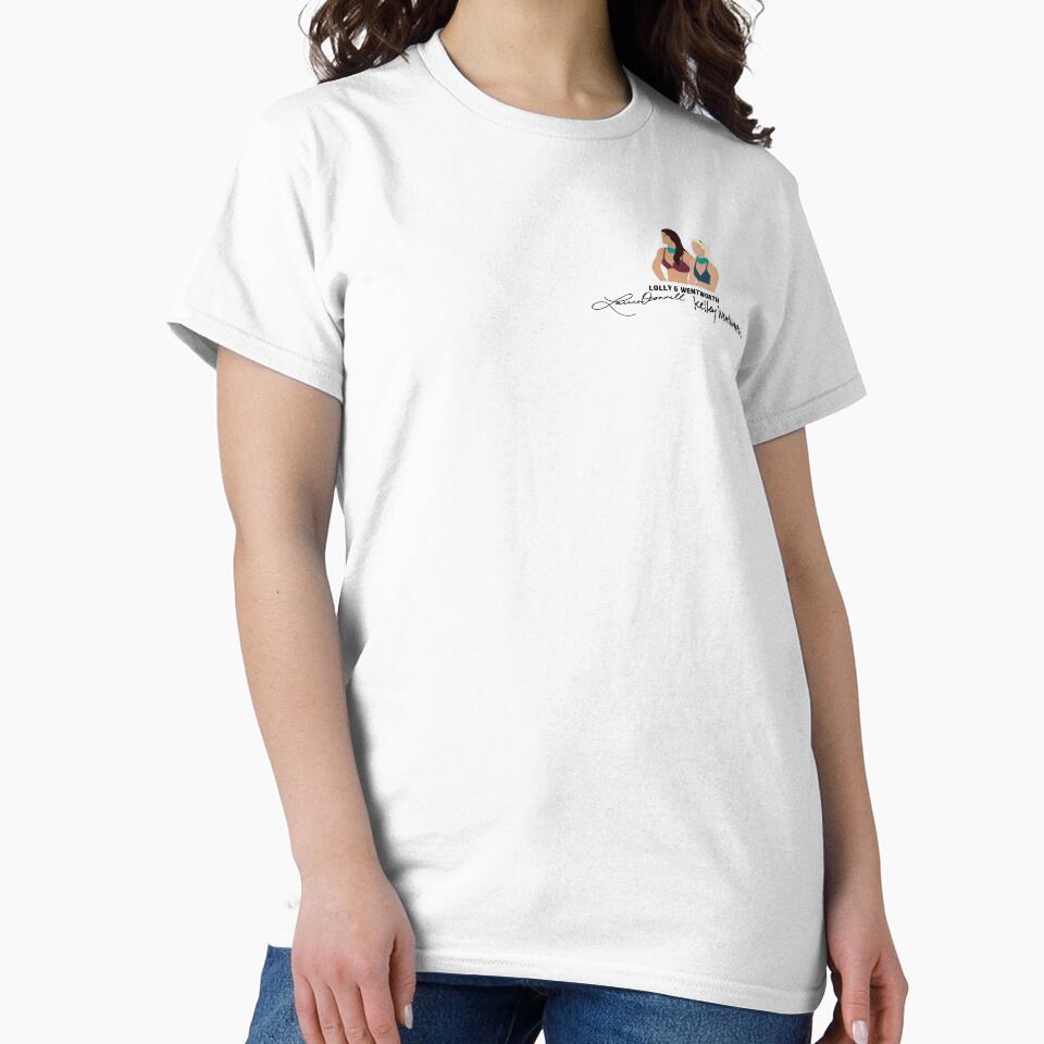 Lolly & Wentworth Graphic 1 Signature Crew neck (black lettering) by katietedesco