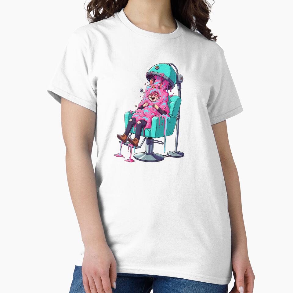 Cotton Candy Melt Rabbit - Bubblegum Psychedelic Kawaii Grunge by Rebel-Candy