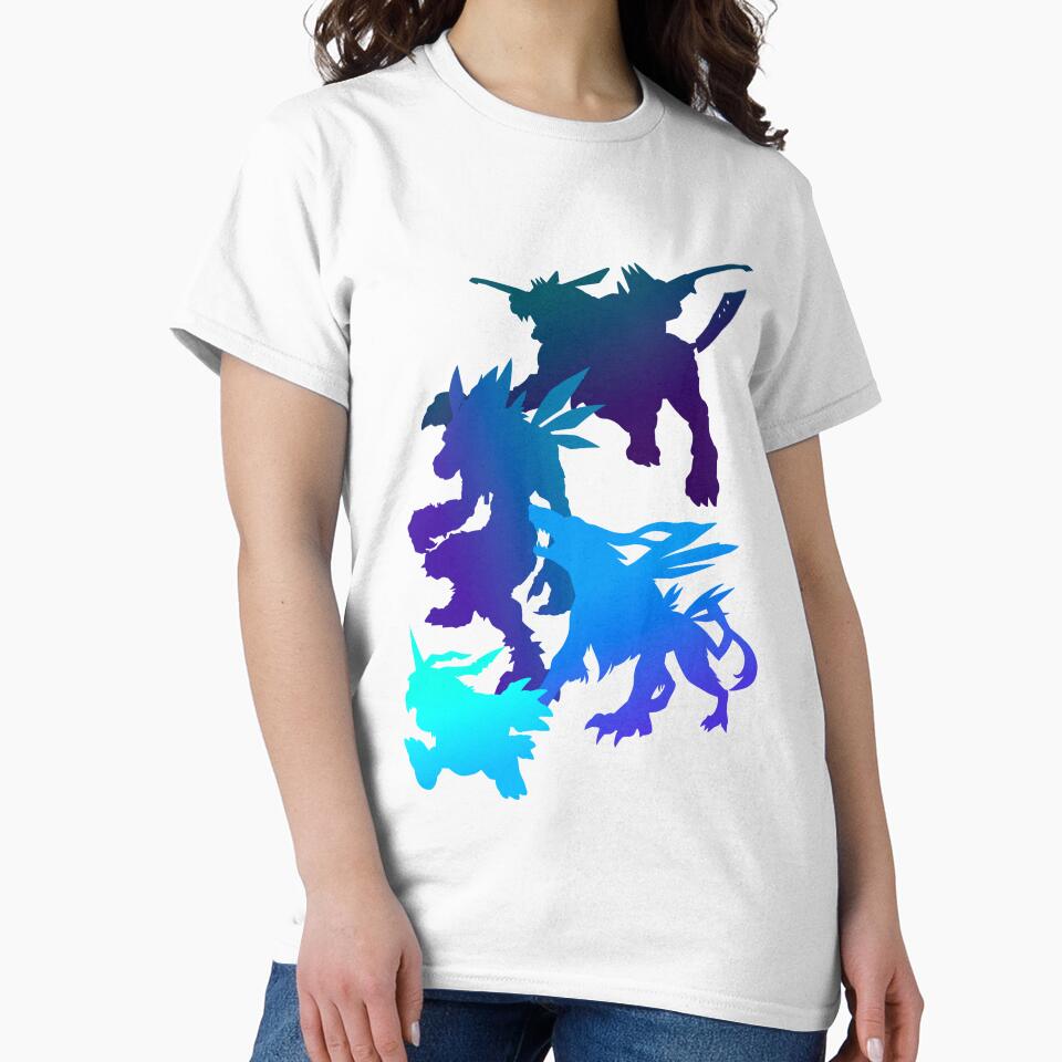 Gabumon Digimon Evolution Silhouette by AnimeDesigns12
