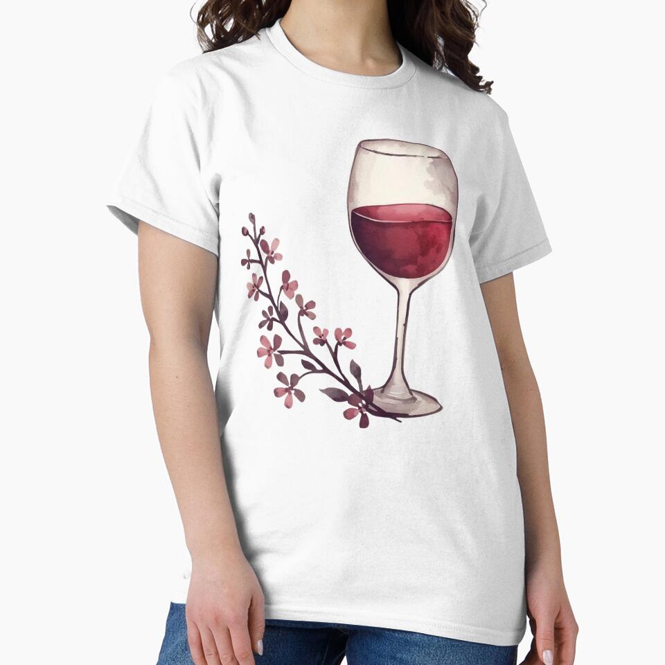 Red wine and flower by uunaa