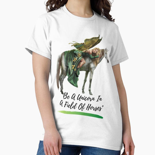 "Be A Unicorn In A Field Of Horses" by LondonHouse
