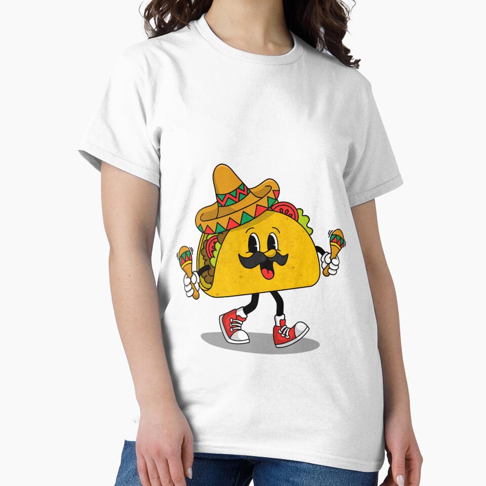 Cinco de Mayo Taco Mascot – Retro Fiesta Graphic by carolineduvivier