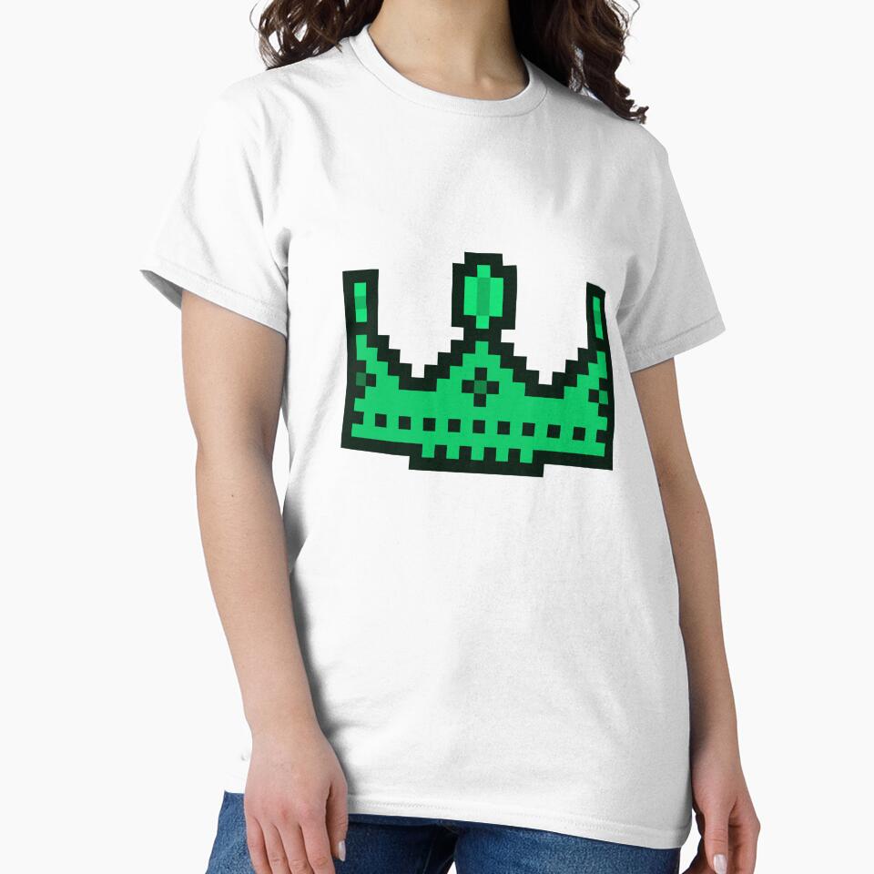 8 Bit Emerald Crown by 8-B-L