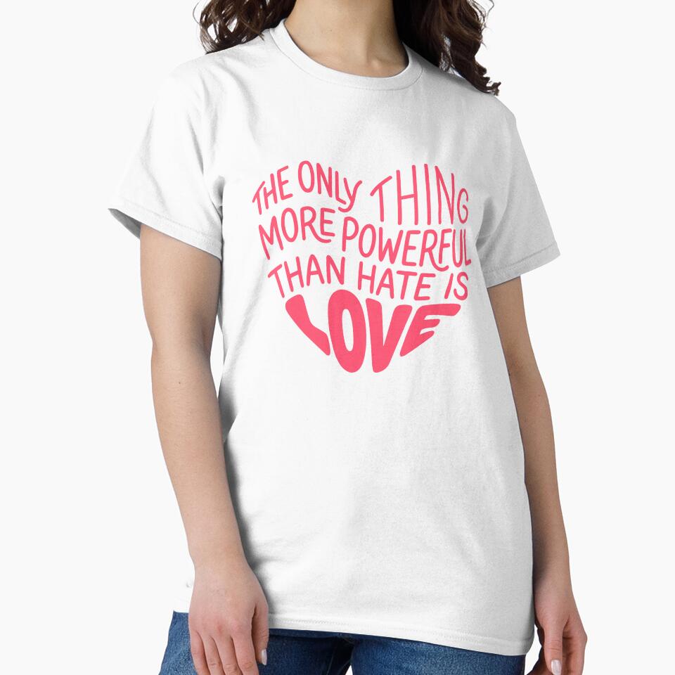 the only thing more powerful than hate is love by giantbananas