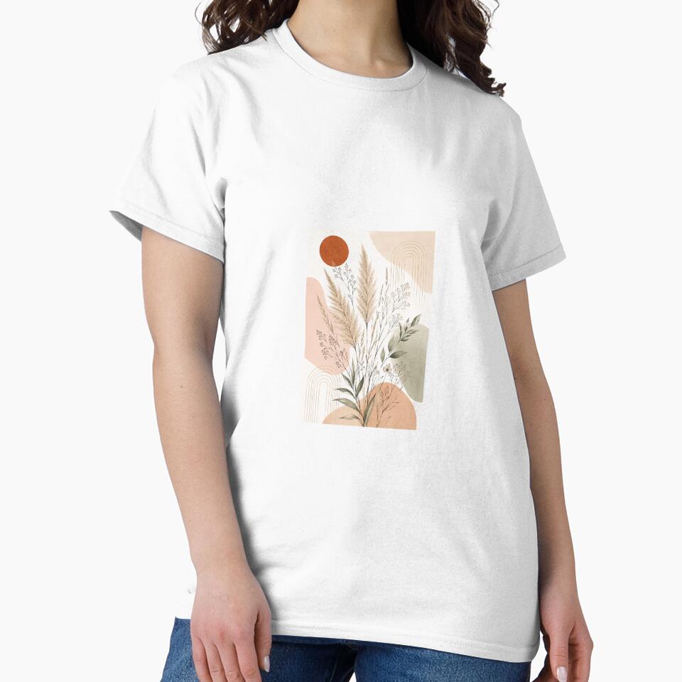 Minimalist Boho Pampas Grass Print by AlexGreaney