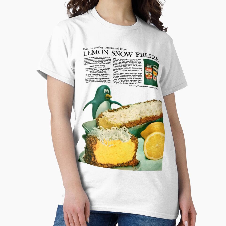 LEMON SNOW FREEZE - RECIPE ADVERT by ThrowbackAds