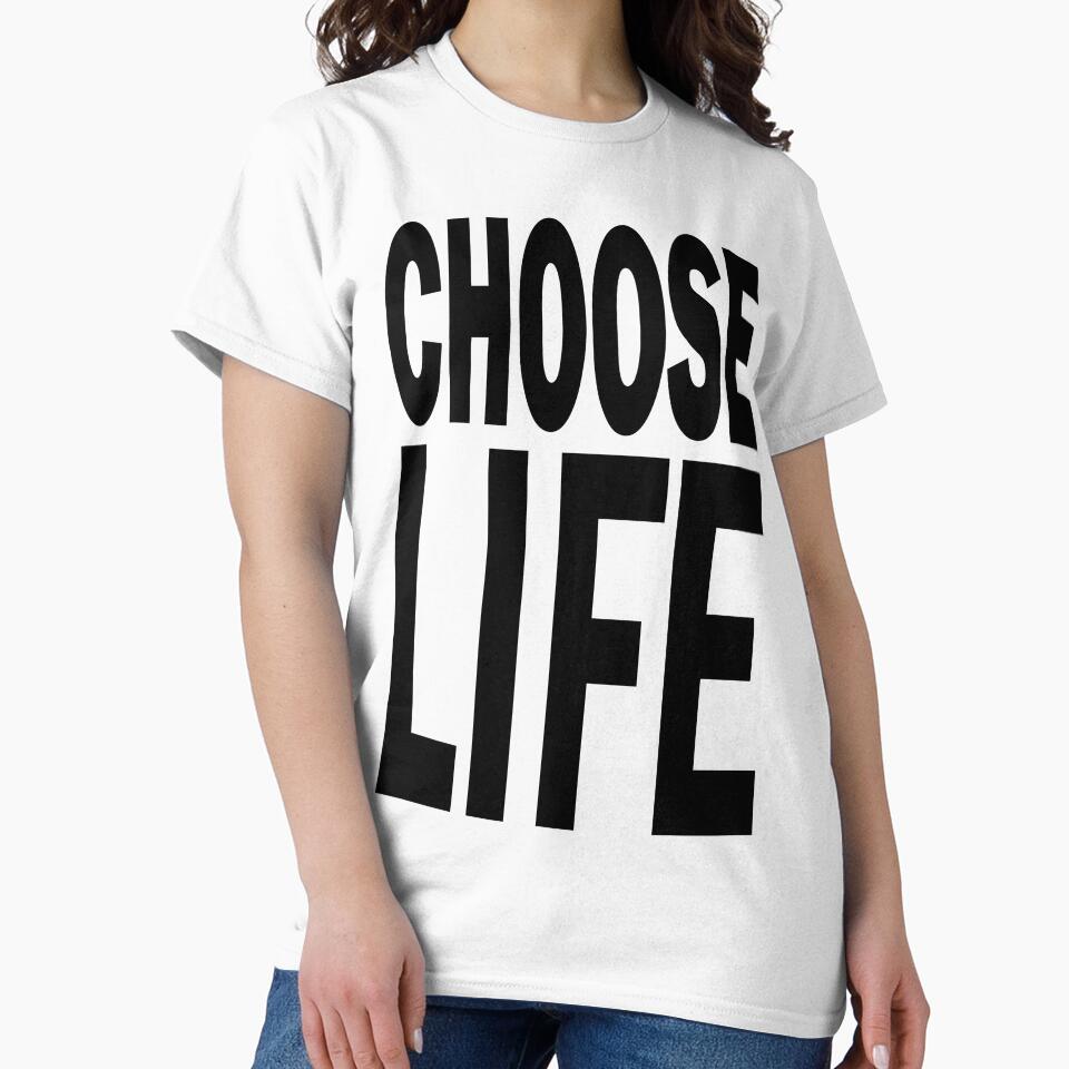 80's fancy dress, Choose life by OfficeShedInd