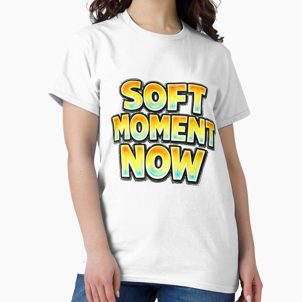 SOFT MOMENT NOW – hand drawn childlike typography by Mac Sketches