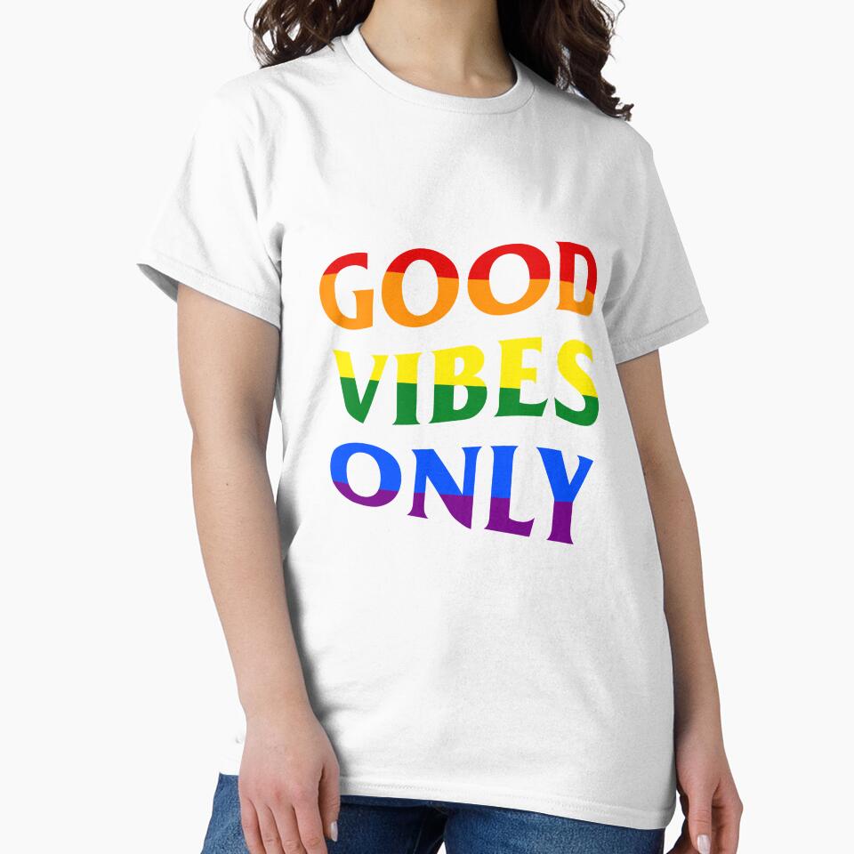 Good Vibes Only Pride by joobers